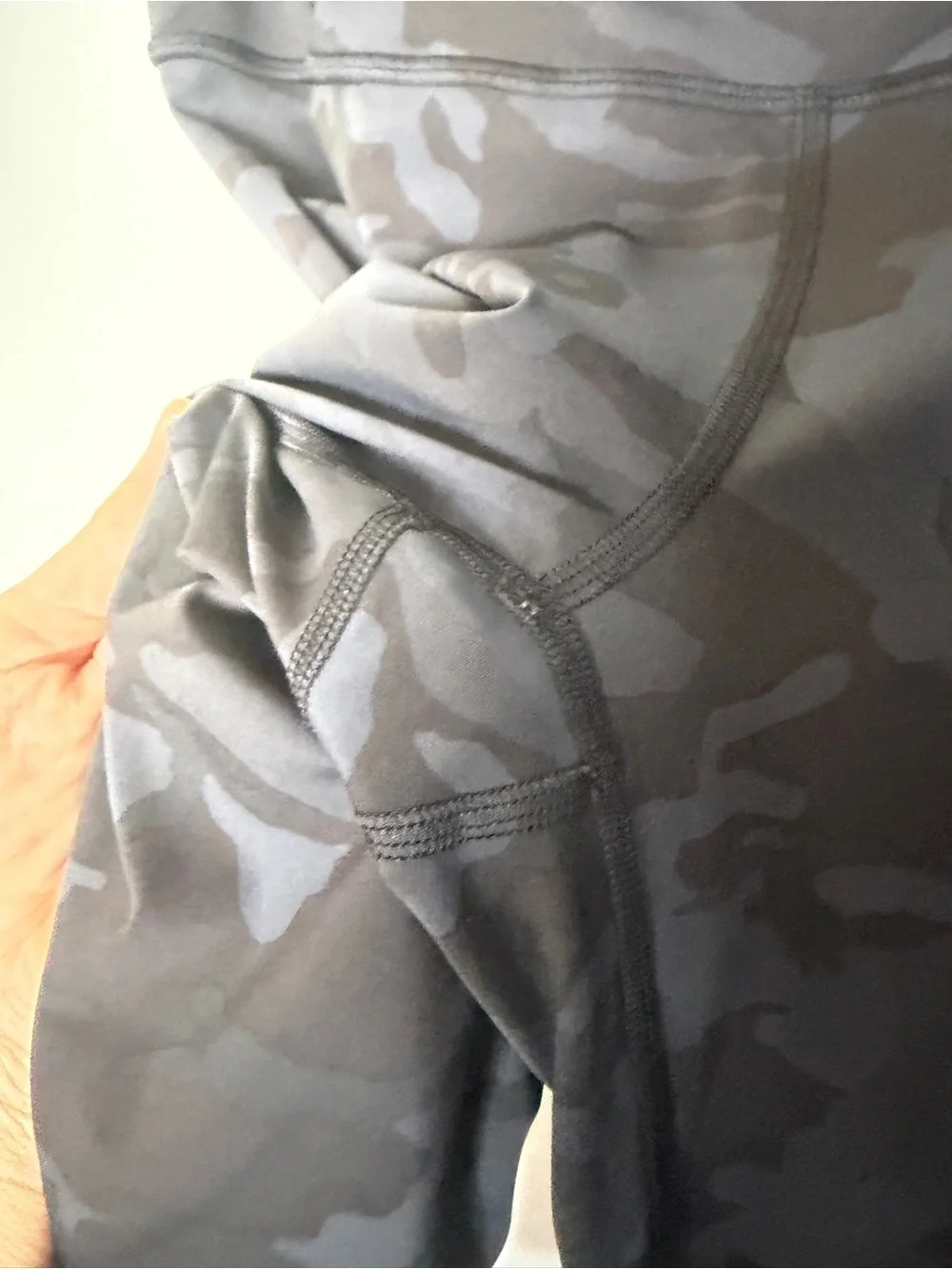 Lululemon Fast and Free Tight Incognito Camo Multi Grey